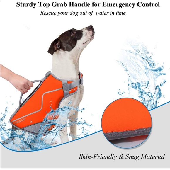 🆕 Vivaglory 🐶 Life Jacket for 🐾 Dogs 🐾 - Picture 7 of 9